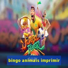 bingo animais imprimir